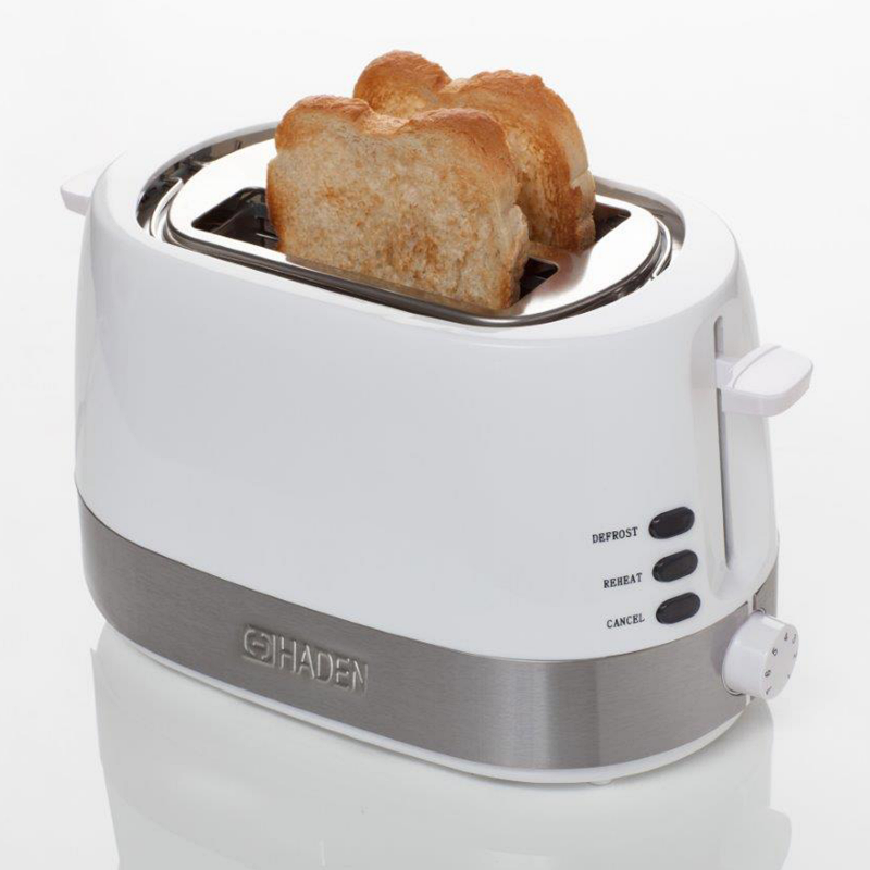 Haden - Chester Toaster - White 3 Haden Chester 2 Slice Toaster, White