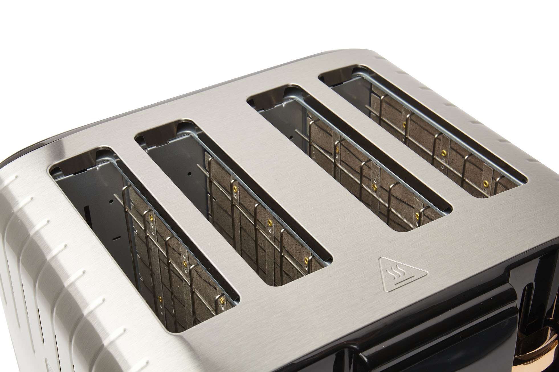 HADEN Salcombe Black & Copper 4 Slice Toaster 6 Haden Salcombe 4 Slice Toaster, Black and Copper