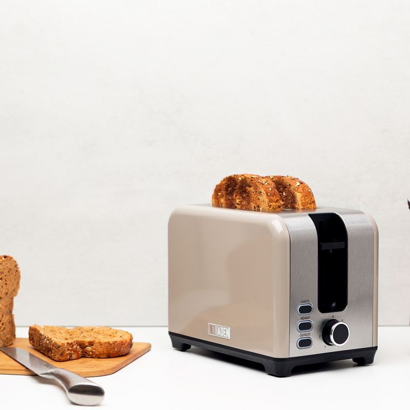 Haden Jersey 2 Slice Toaster, Putty
