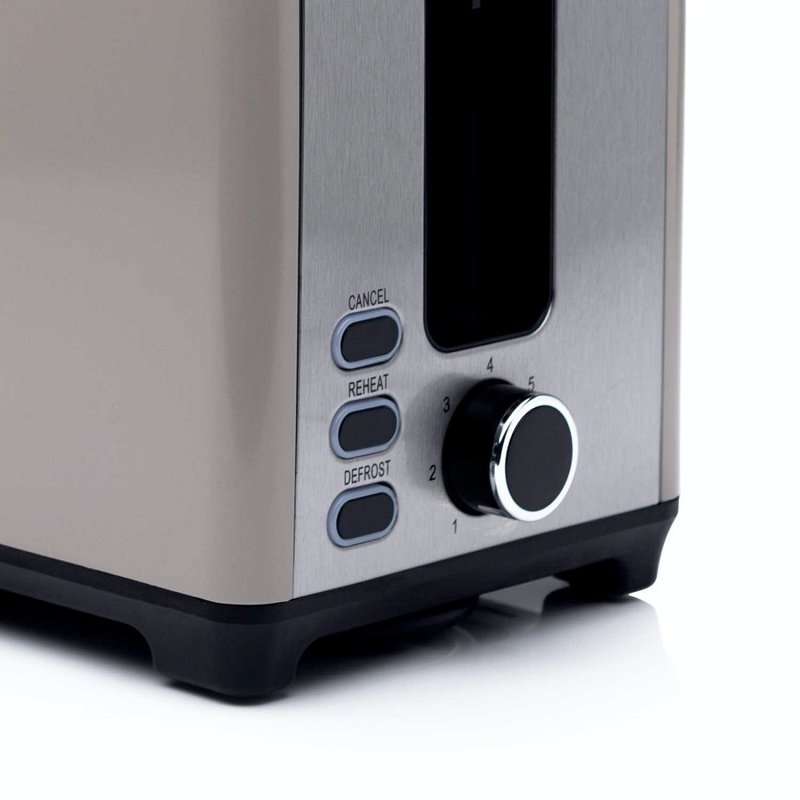 Haden Jersey 2 Slice Toaster, Putty