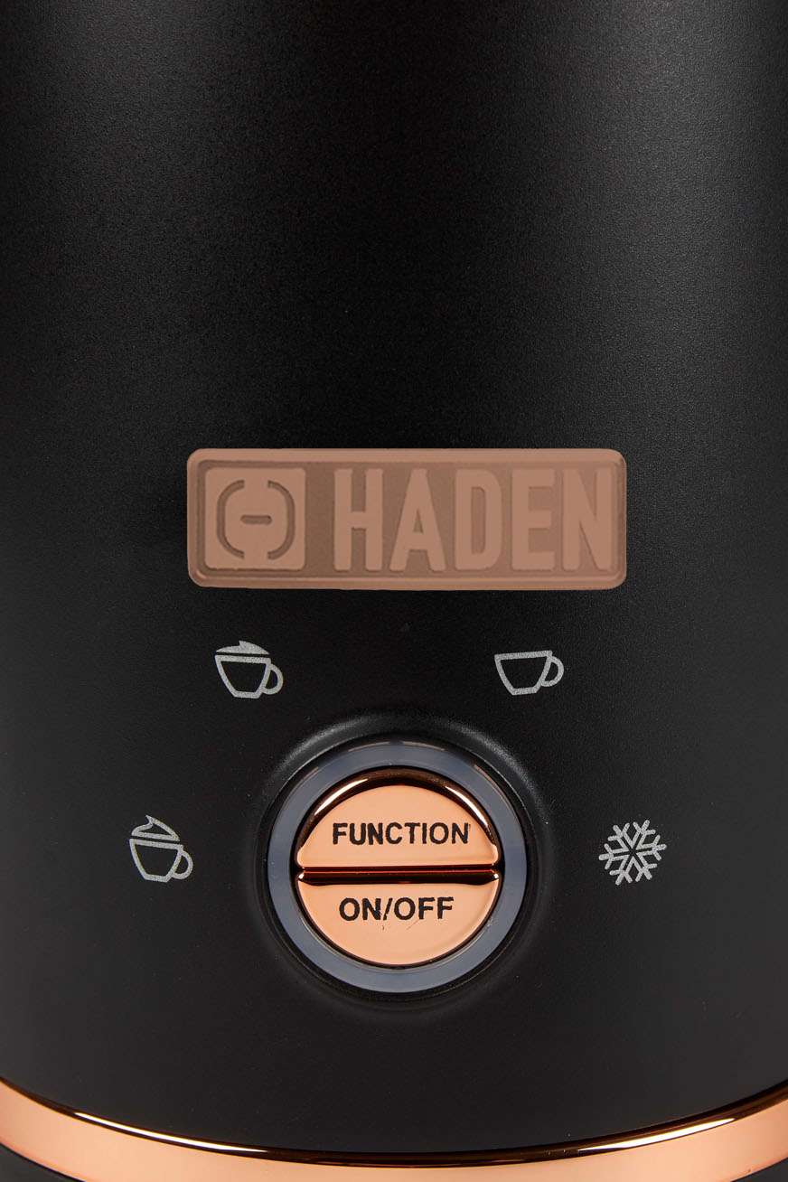 Haden Black & Copper Special edition Milk Frother