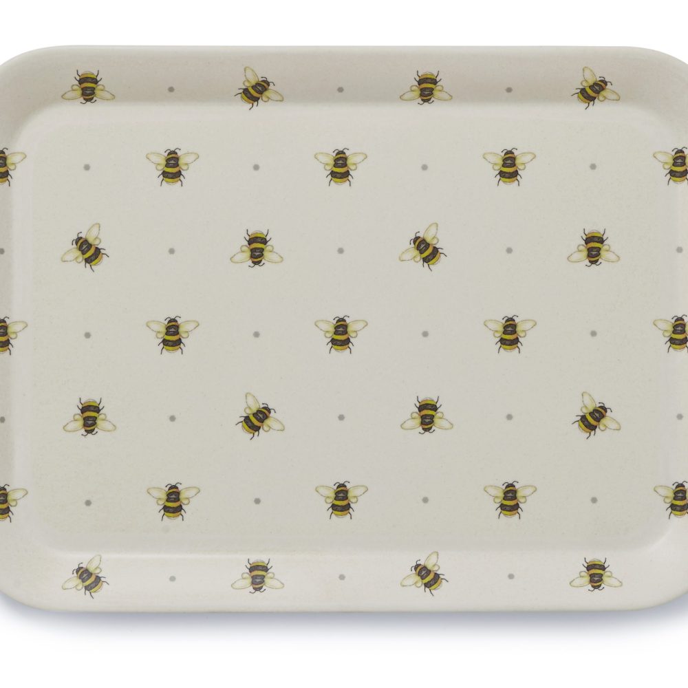 Cooksmart Bumble Bees Bamboo Large Tray