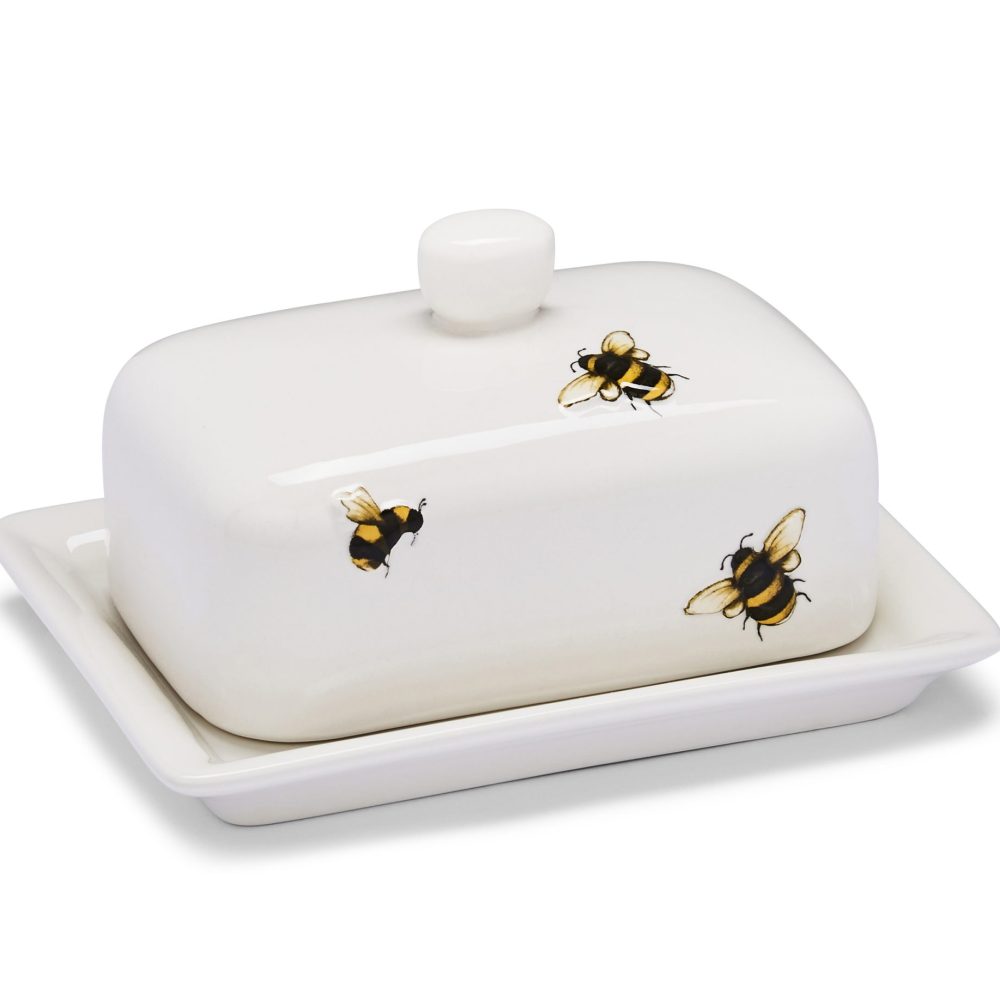 Cooksmart Bumble Bees Butter Dish