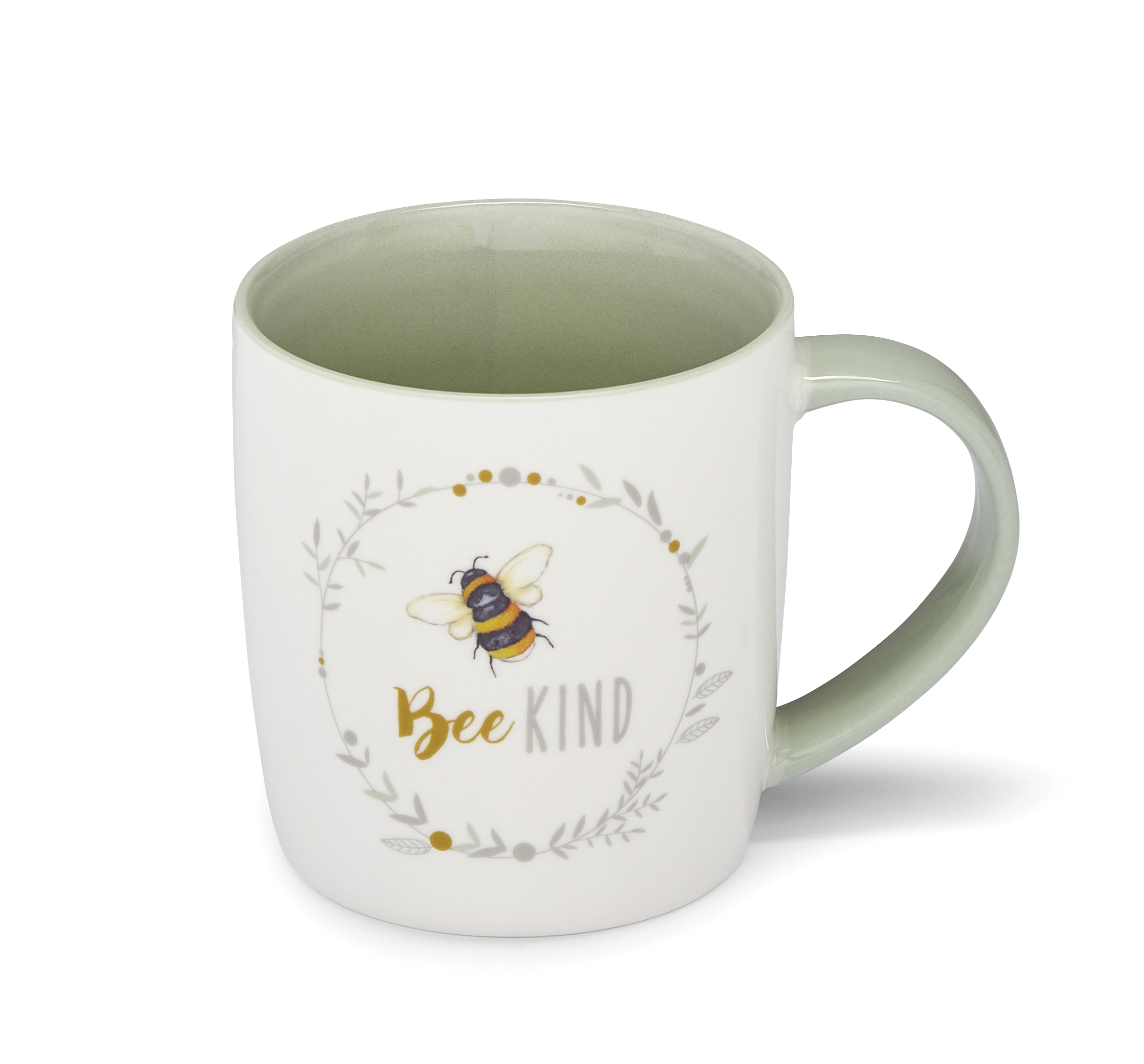 Cooksmart Bumble Bees Barrel Mug - Bee Kind 1778 1 Cooksmart Bumble Bees Barrel Mug, Bee Kind