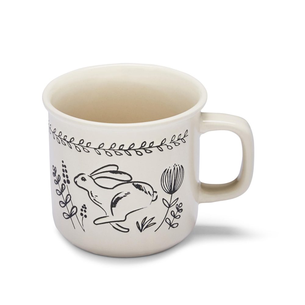 Cooksmart Country Animals Lipped Mug, Hare