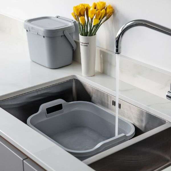 Addis Eco Range Kitchen Caddy, Grey
