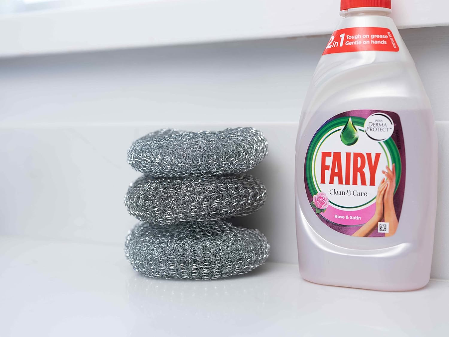 Fairy Steel Scourer - 3pk