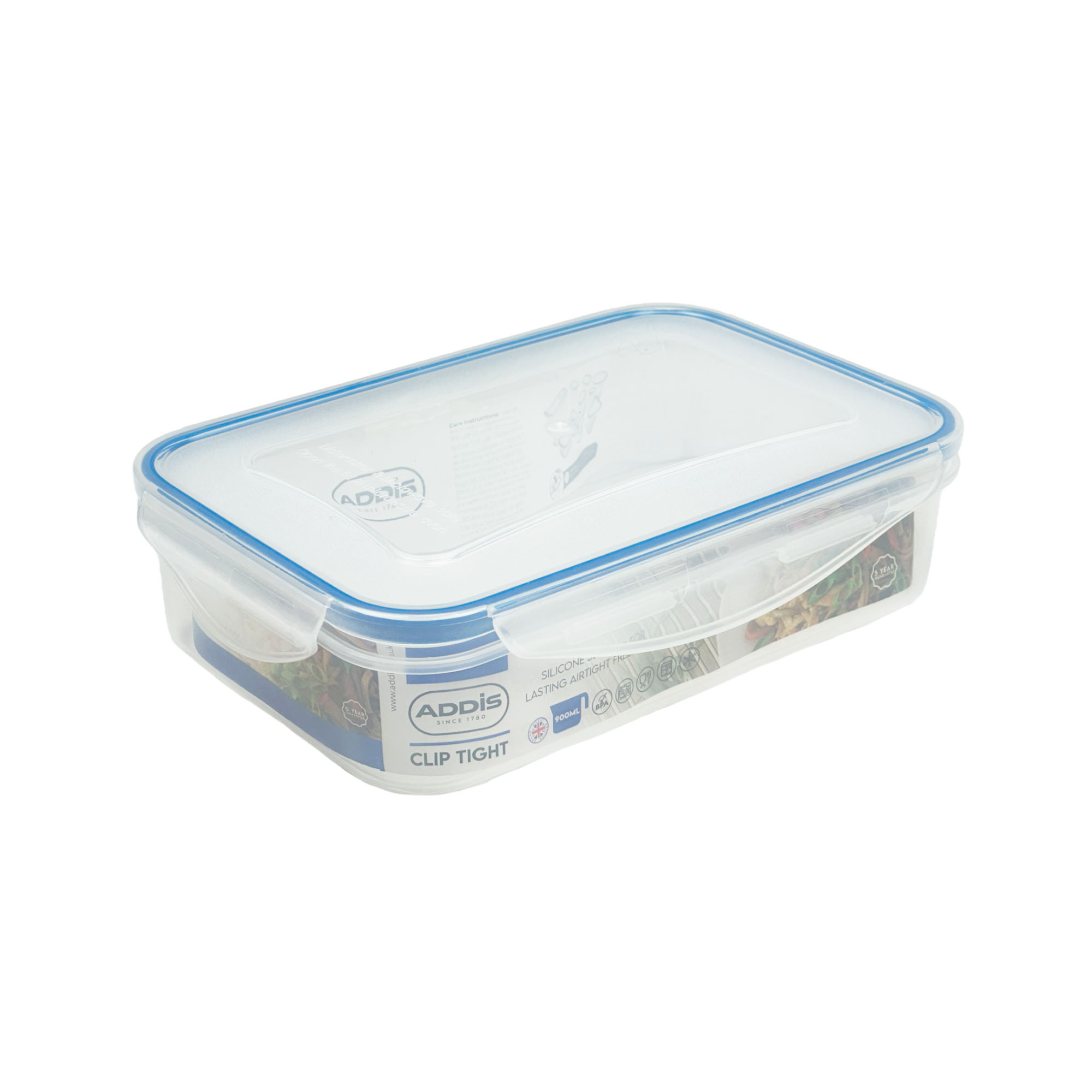Clip Tight - 900ml Rect 1 Addis Clip Tight 900ml Rectangular