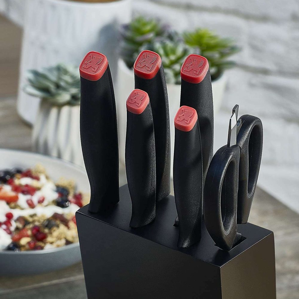 Richardson Sheffield Laser Knife Block, 6 Piece