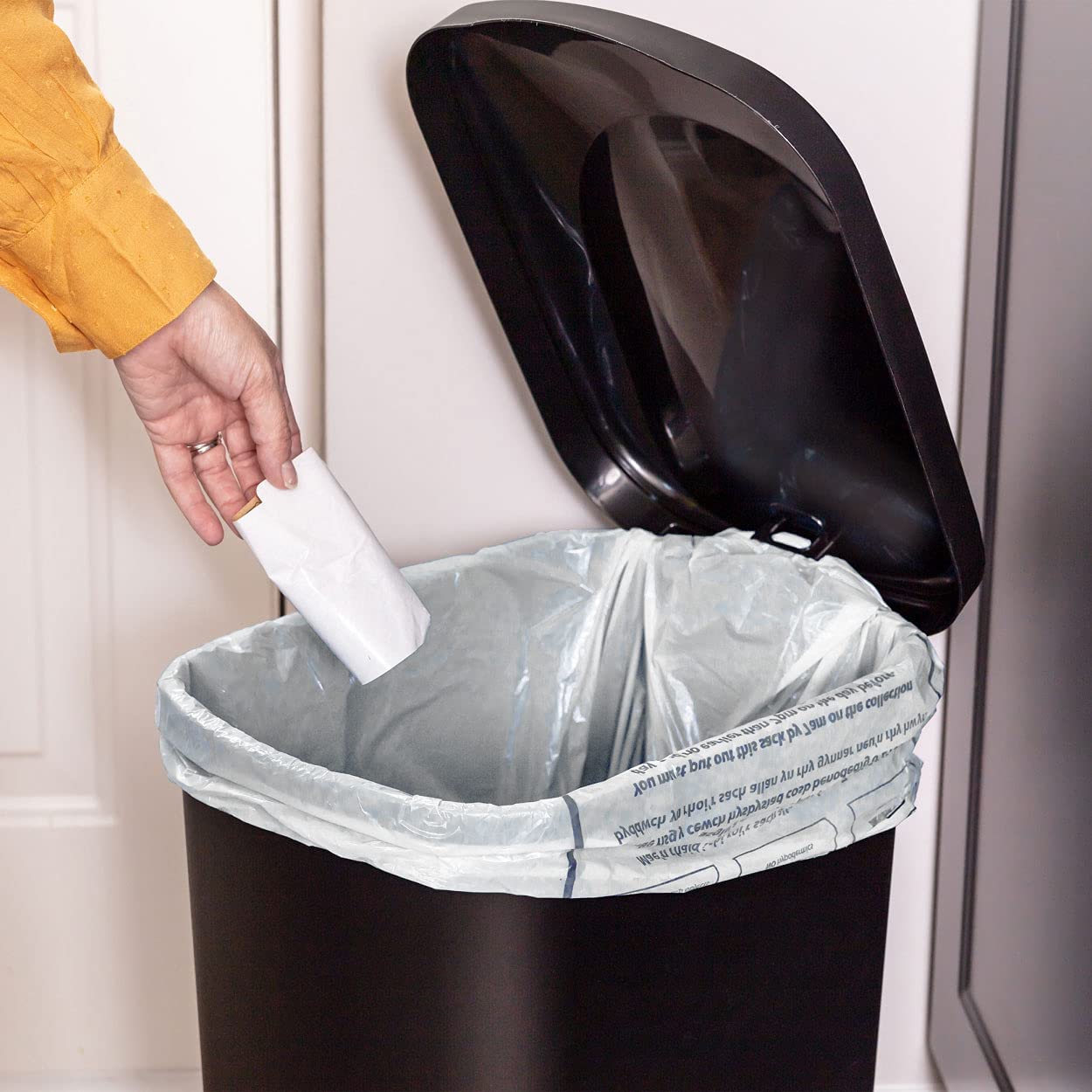 40L Pedal bin - ECO Black 5 Addis Eco Range 40L Pedal Bin, Black