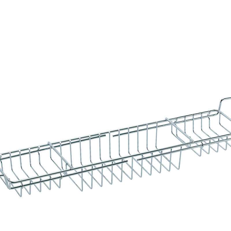 Sabichi Chrome Extendable Bath Tub Rack