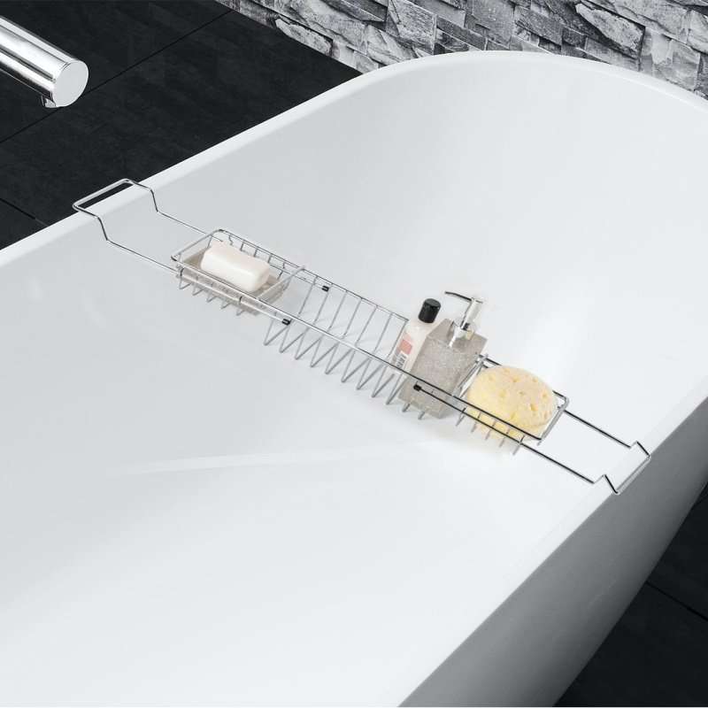 Sabichi Chrome Extendable Bath Tub Rack