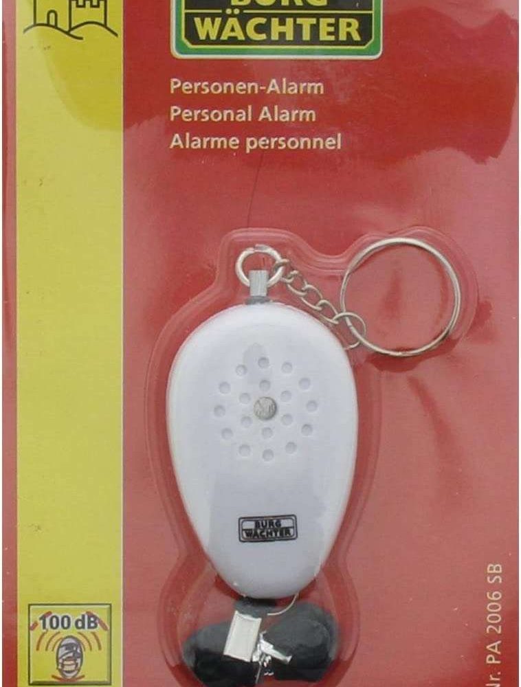 Burg Wachter Personal Attack Alarm, Assorted Colours