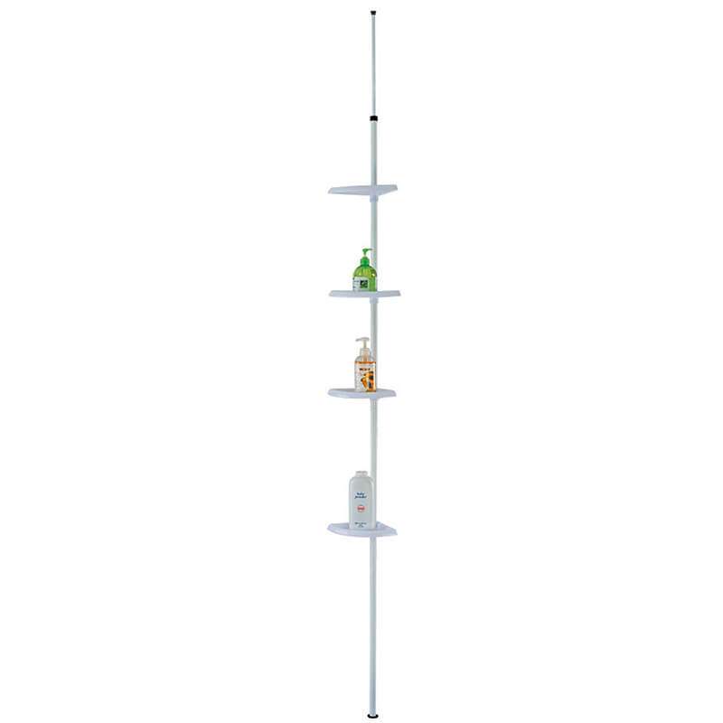 Sabichi White Adjustable Shower Organiser