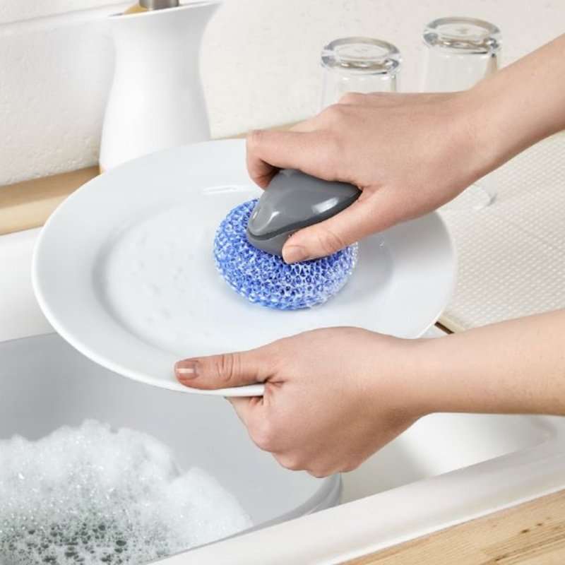 Addis Comfigrip Palm Scourer, Blue
