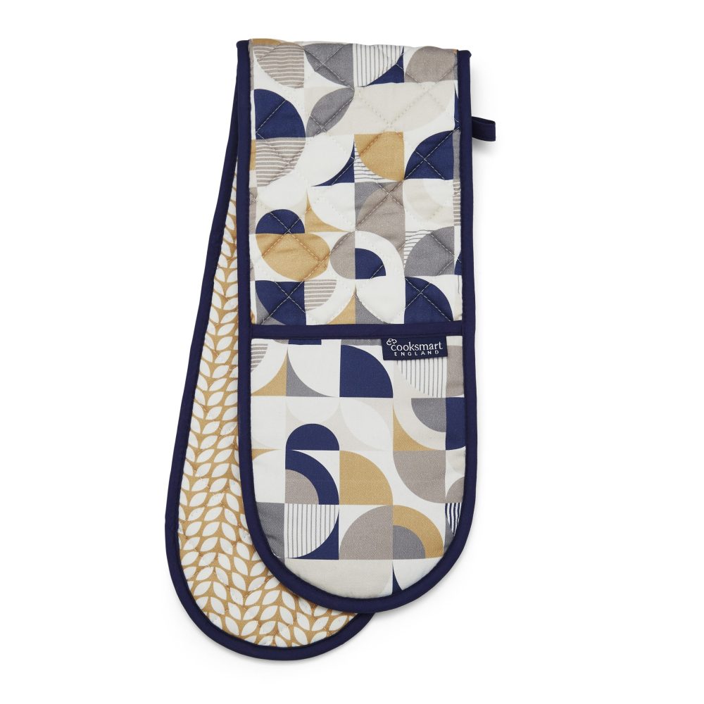 Cooksmart Bauhaus Geo Double Oven Glove