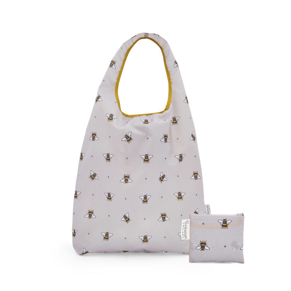 Cooksmart Bumble Bees Large Packable Eco Bag