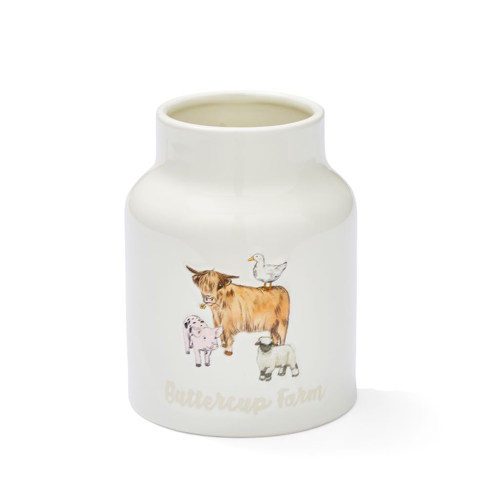 Cooksmart Buttercup Farm Utensil Pot