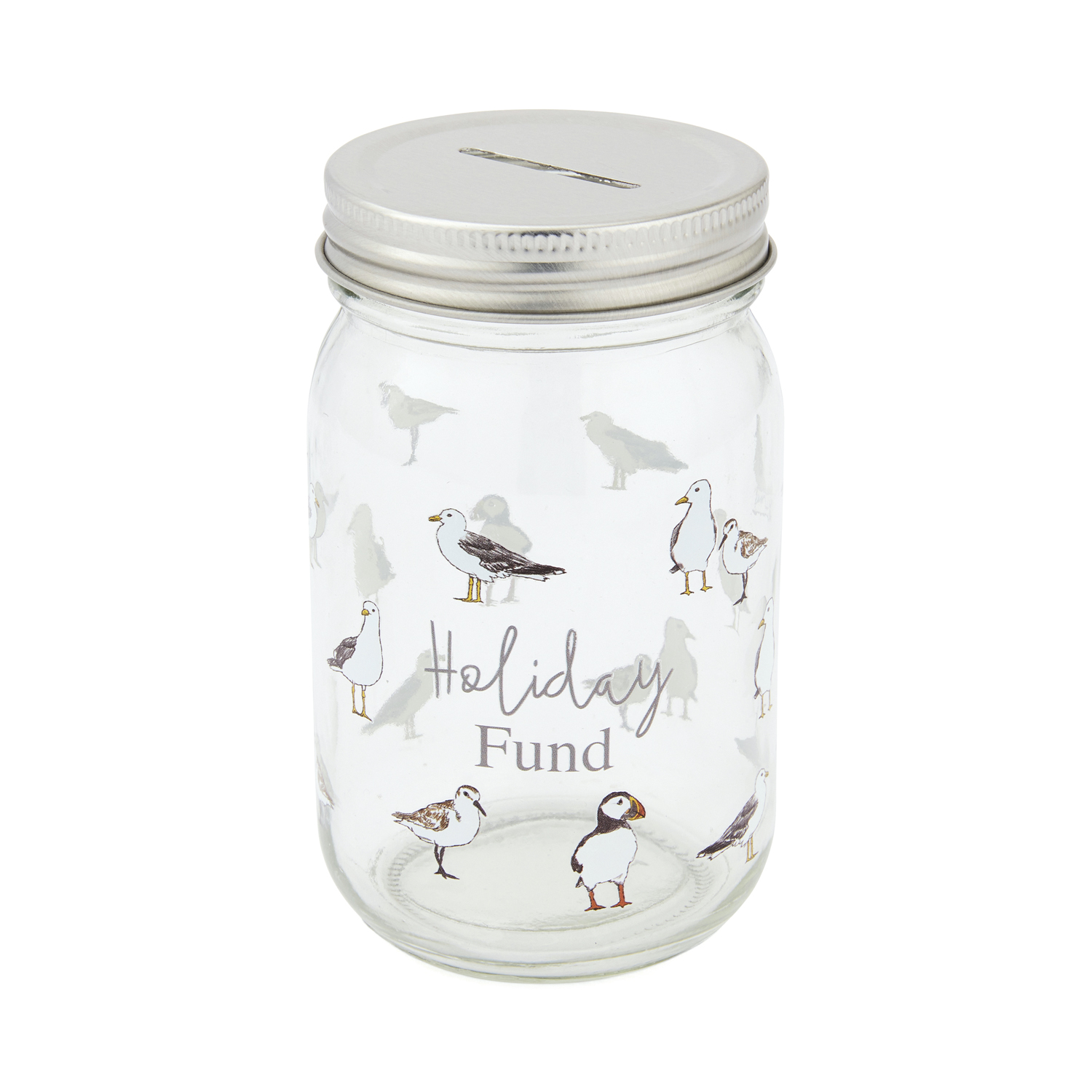 Cooksmart Coastal Birds Money Jar 2739 1 Cooksmart Coastal Birds Money Jar