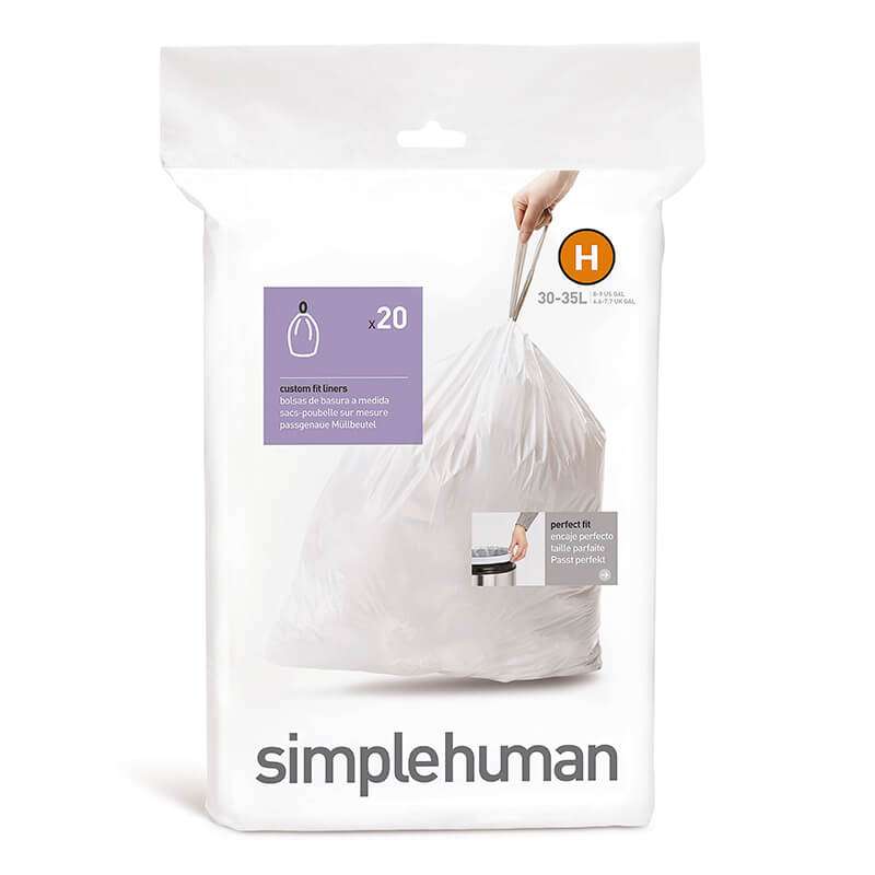 simplehuman Custom Fit Liners Code H