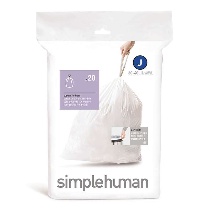 simplehuman Custom Fit Liners Code J