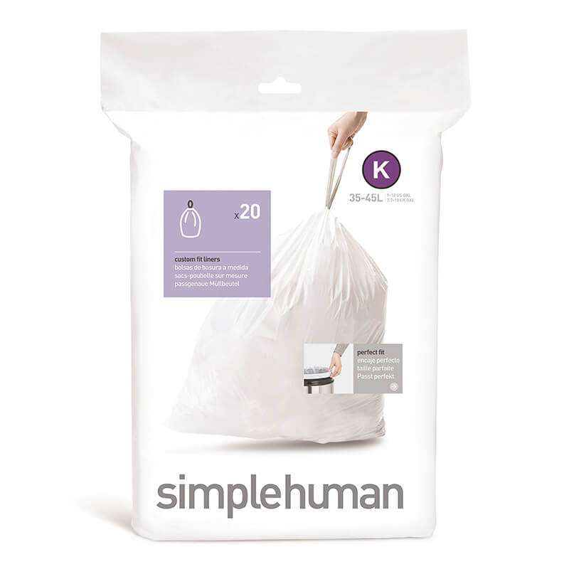 simplehuman Custom Fit Liners Code K
