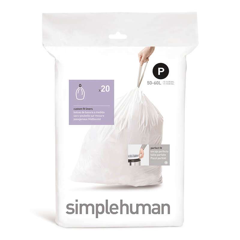 simplehuman Custom Fit Liners Code P