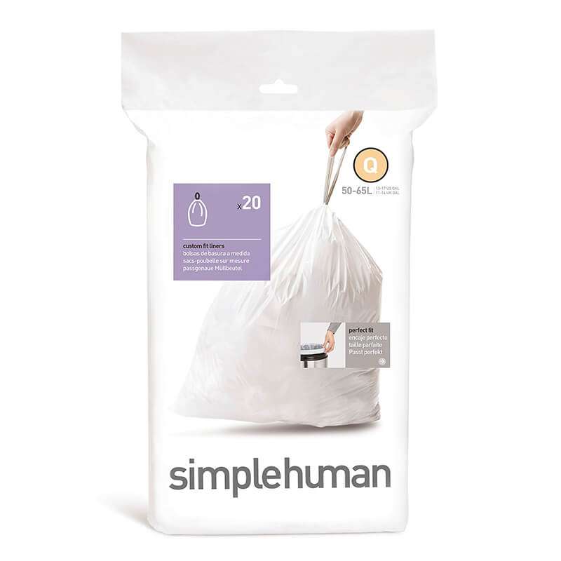 simplehuman Custom Fit Liners Code Q