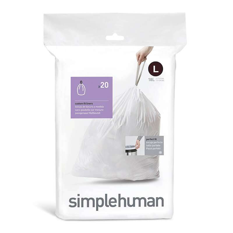simplehuman Custom Fit Liners Code L