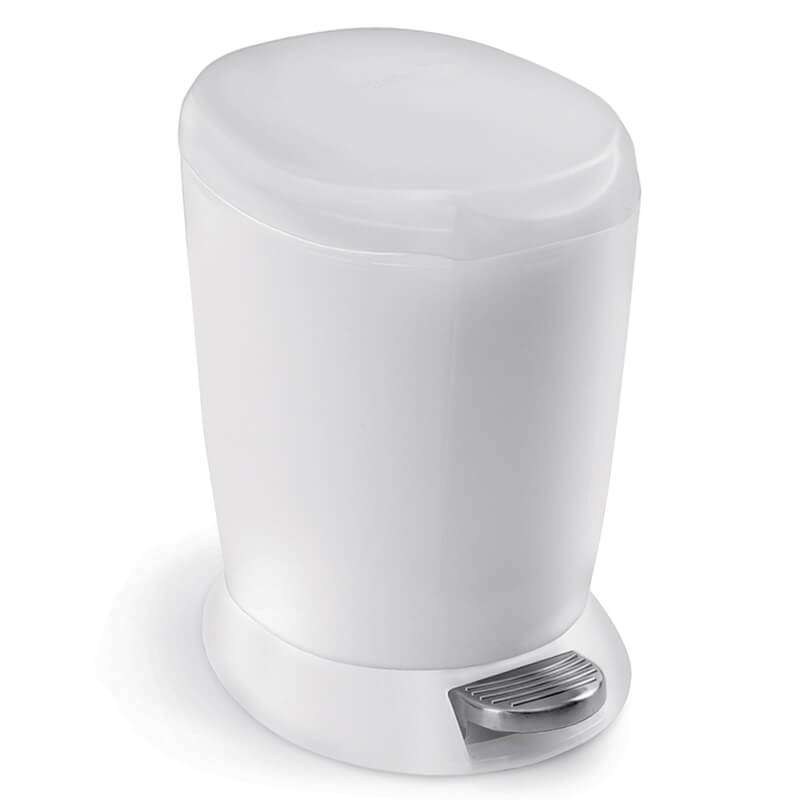 simplehuman Round Bin 6L, White