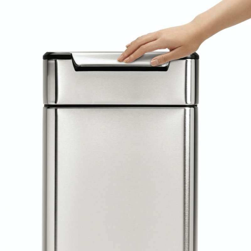 simplehuman Pedal Bin 30L, Brushed Stainless Steel