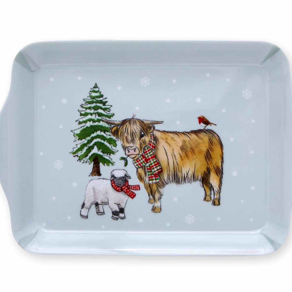 Cooksmart Christmas On The Farm Scatter Tray