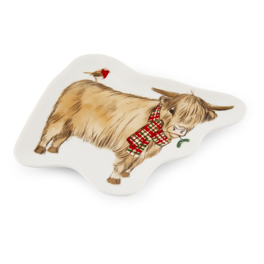 Cooksmart Christmas On The Farm Teabag Tidy 2439