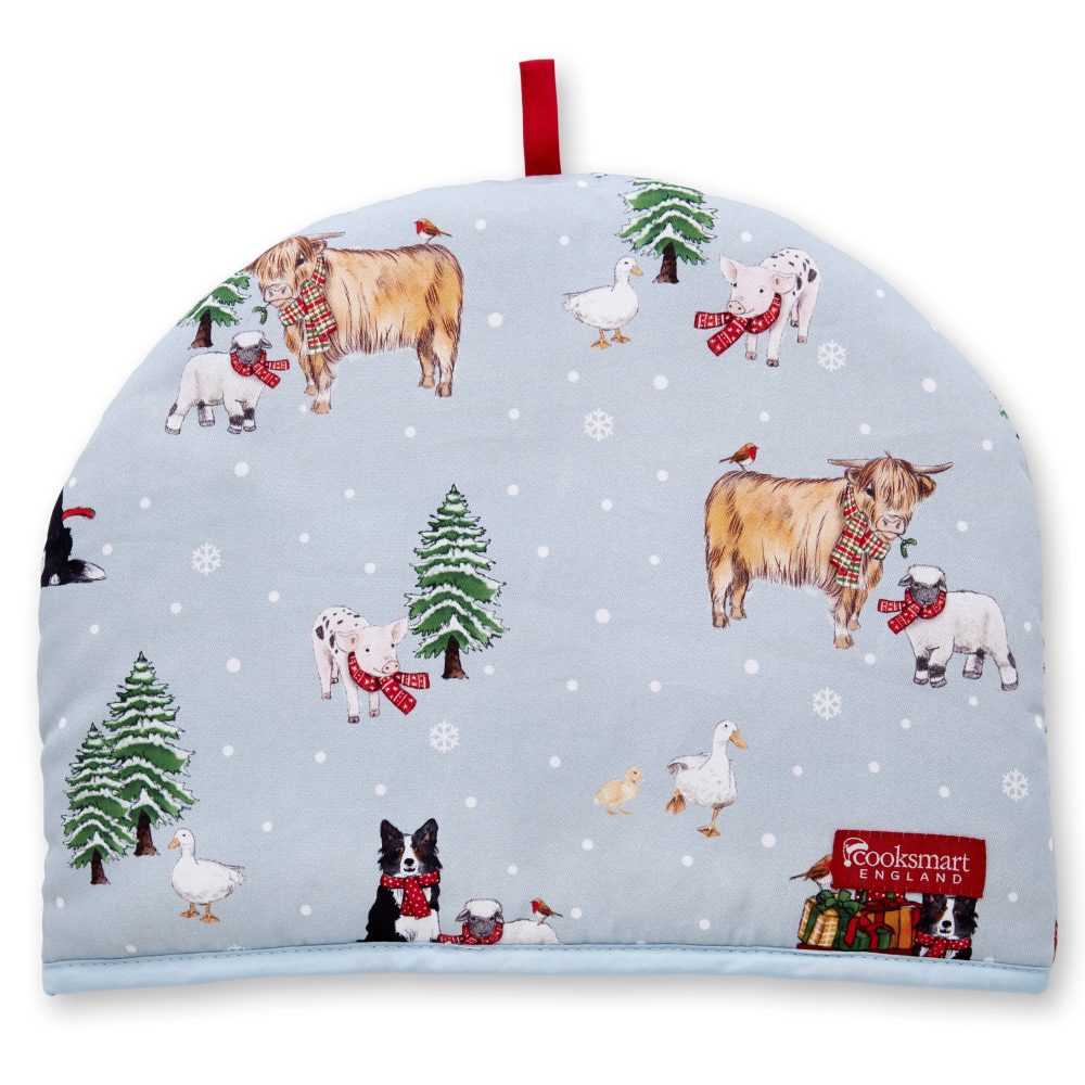 Cooksmart Christmas On The Farm Tea Cosy