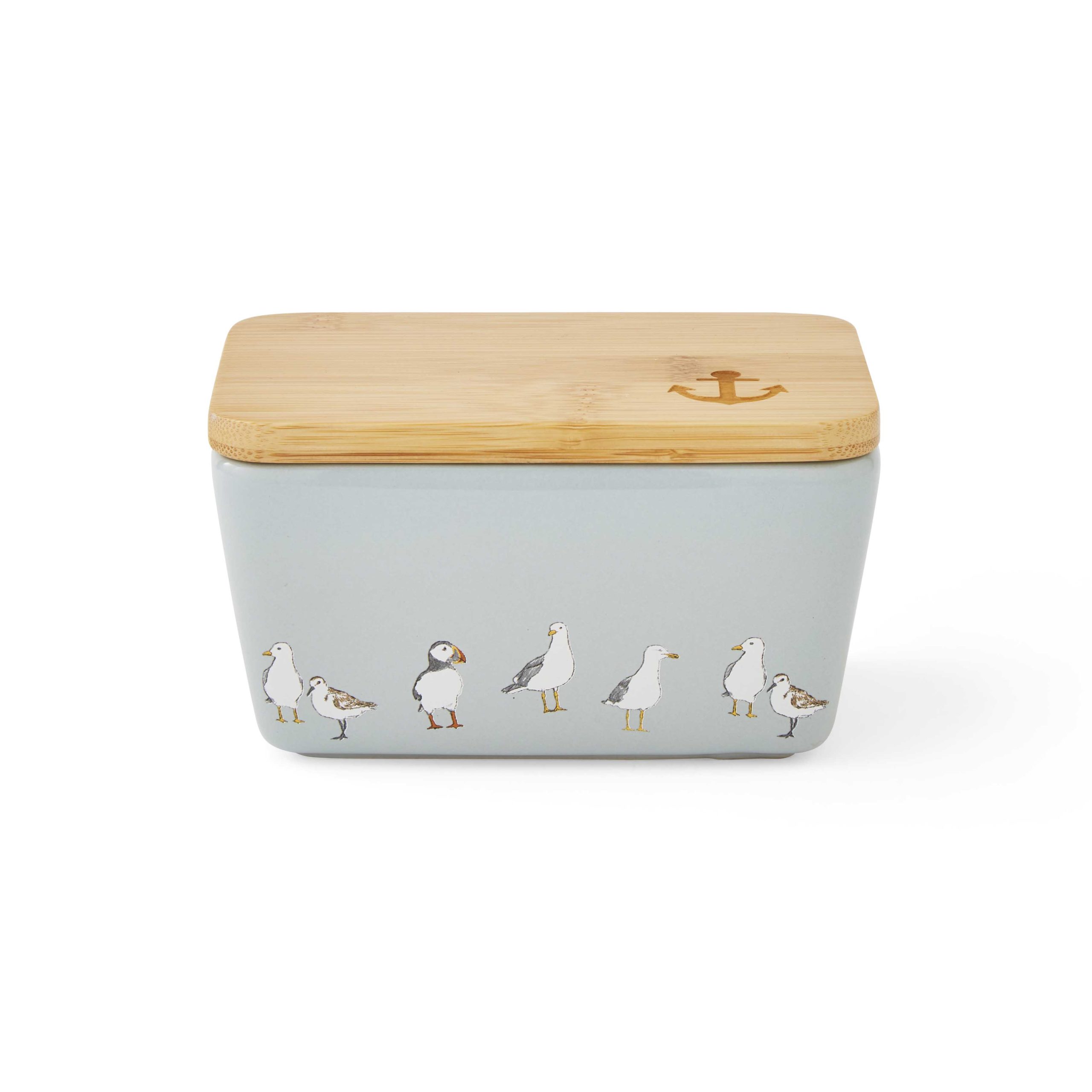 Cooksmart Coastal Birds Butter Dish 2592 1 Cooksmart Coastal Birds Butter Dish