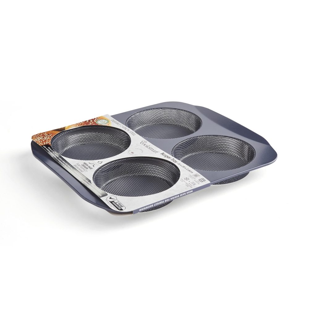 Cooksmart Crisper Burger Bun Tray, Twilight Blue