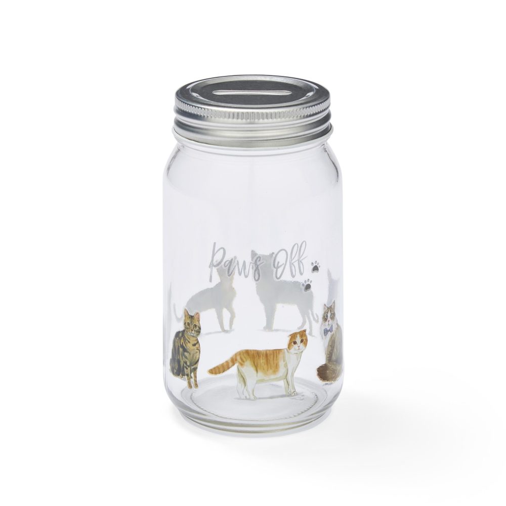 Cooksmart Curious Cats Money Jar