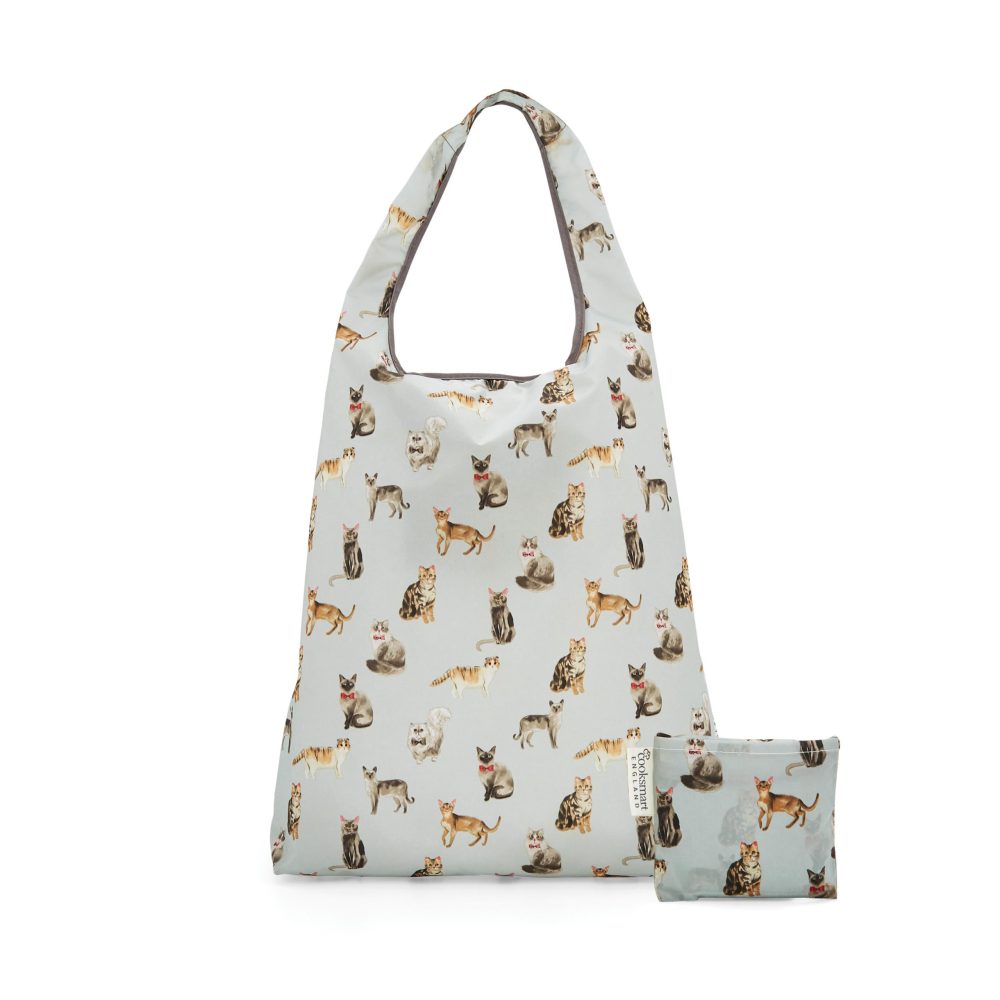 Cooksmart Curious Cats Large Packable Eco Bag