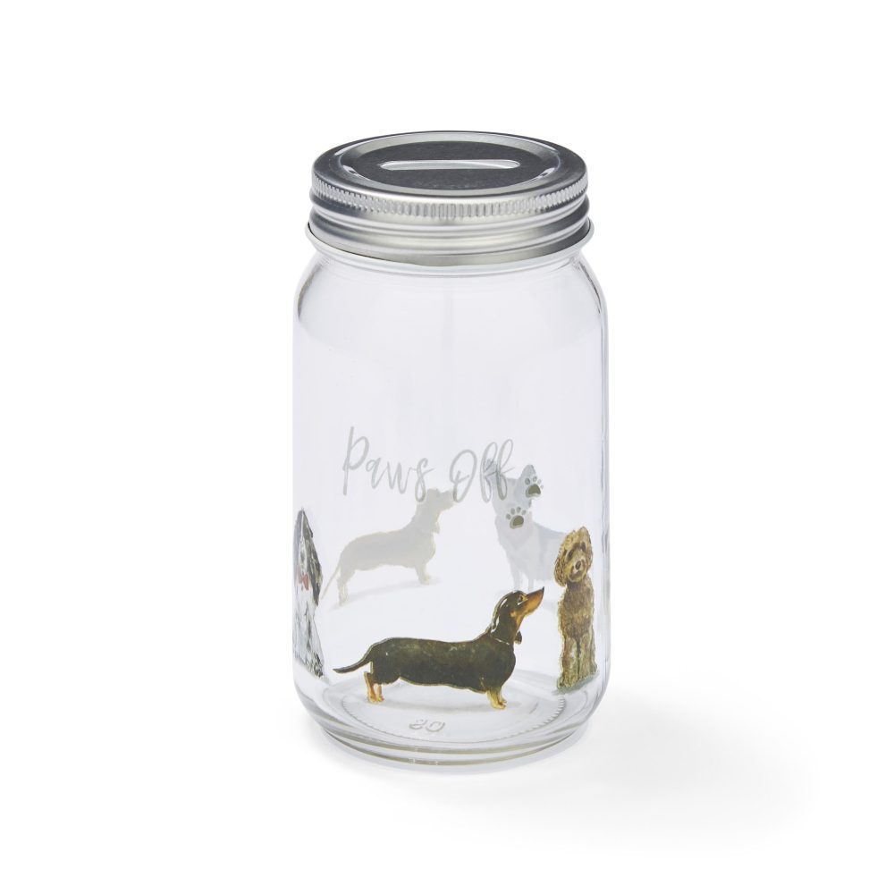 Cooksmart Curious Dogs Money Jar