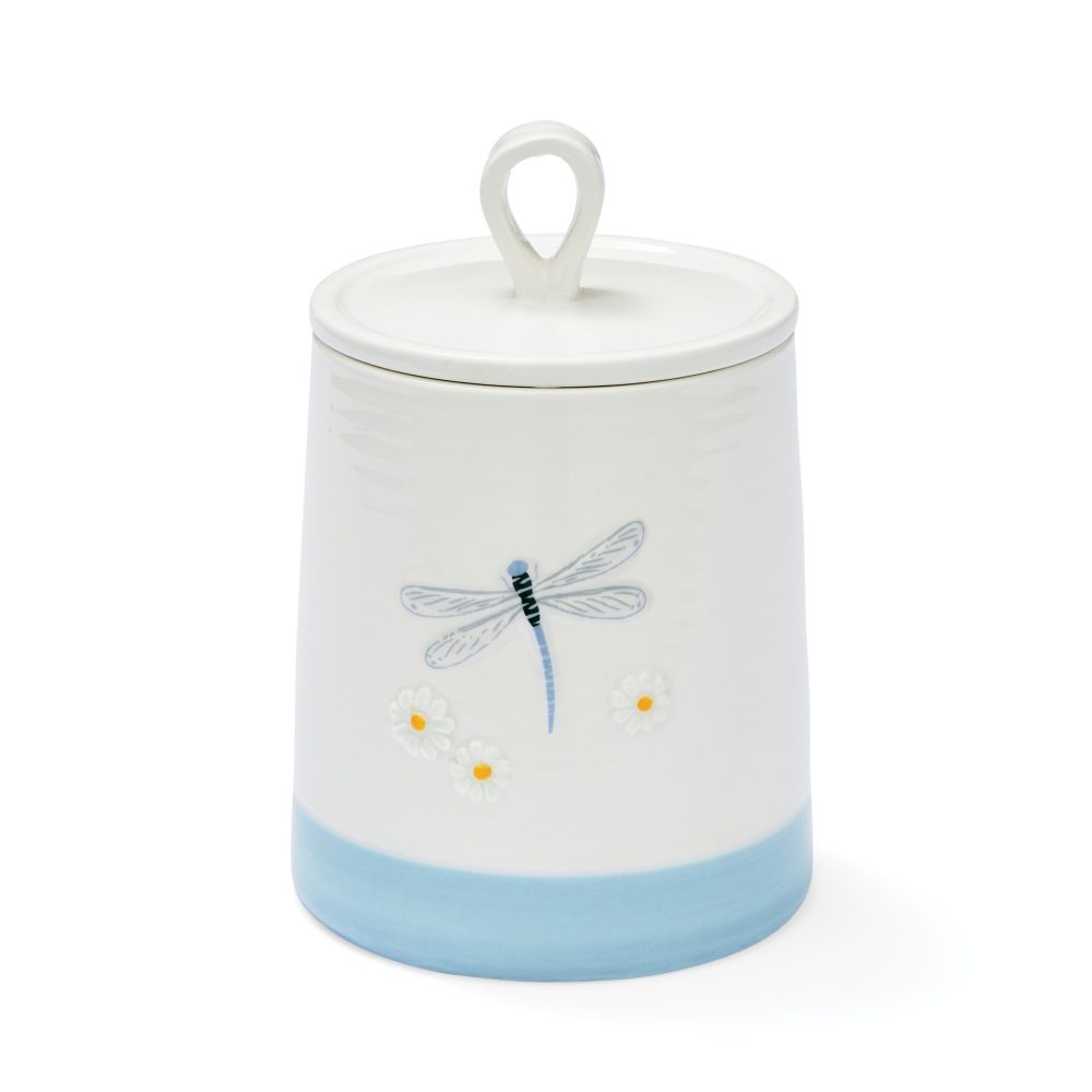 Cooksmart English Meadow Ceramic Tea Canister 2139