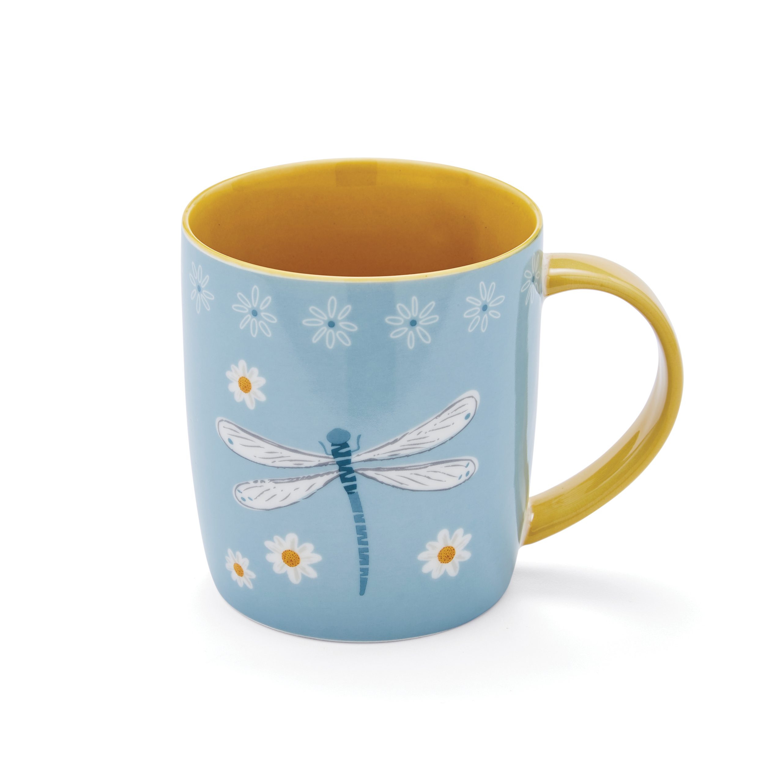 Cooksmart English Meadow Dragonflies Barrel Mug 2134 1 Cooksmart English Meadow Dragonflies Barrel Mug