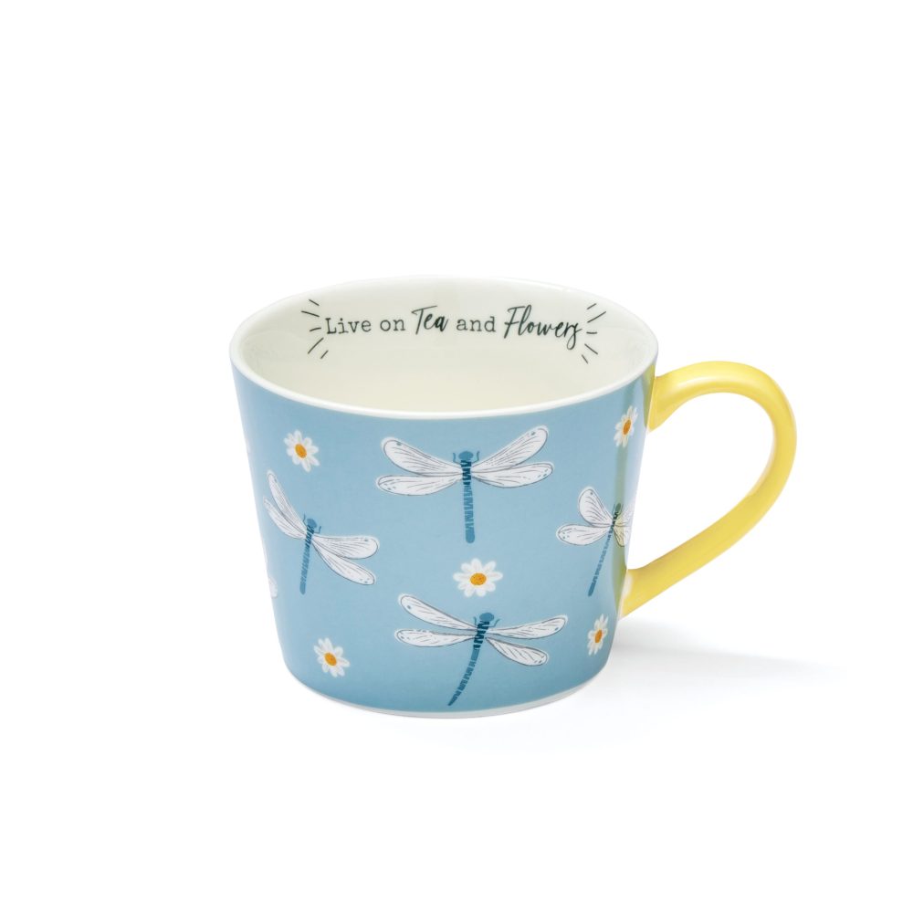 Cooksmart English Meadow Dragonfly Gift Mug