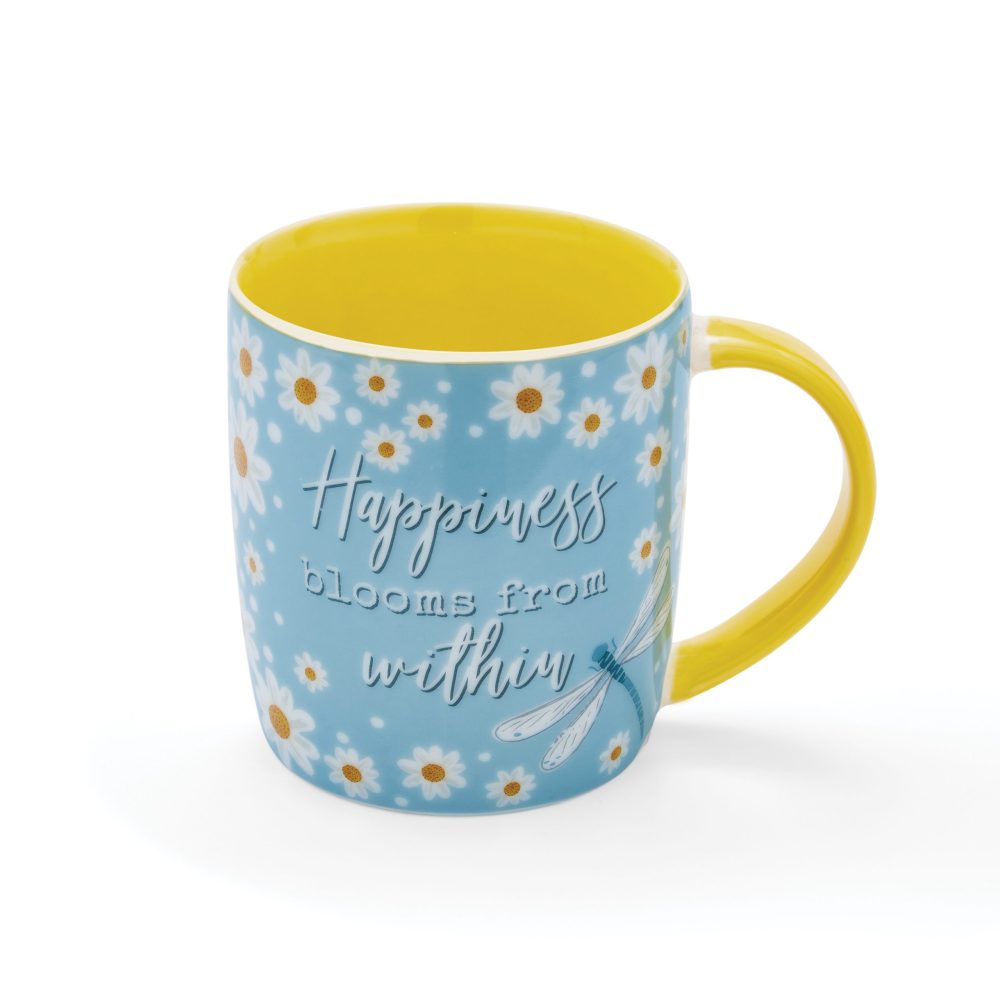 Cooksmart English Meadow Happiness Barrel Mug