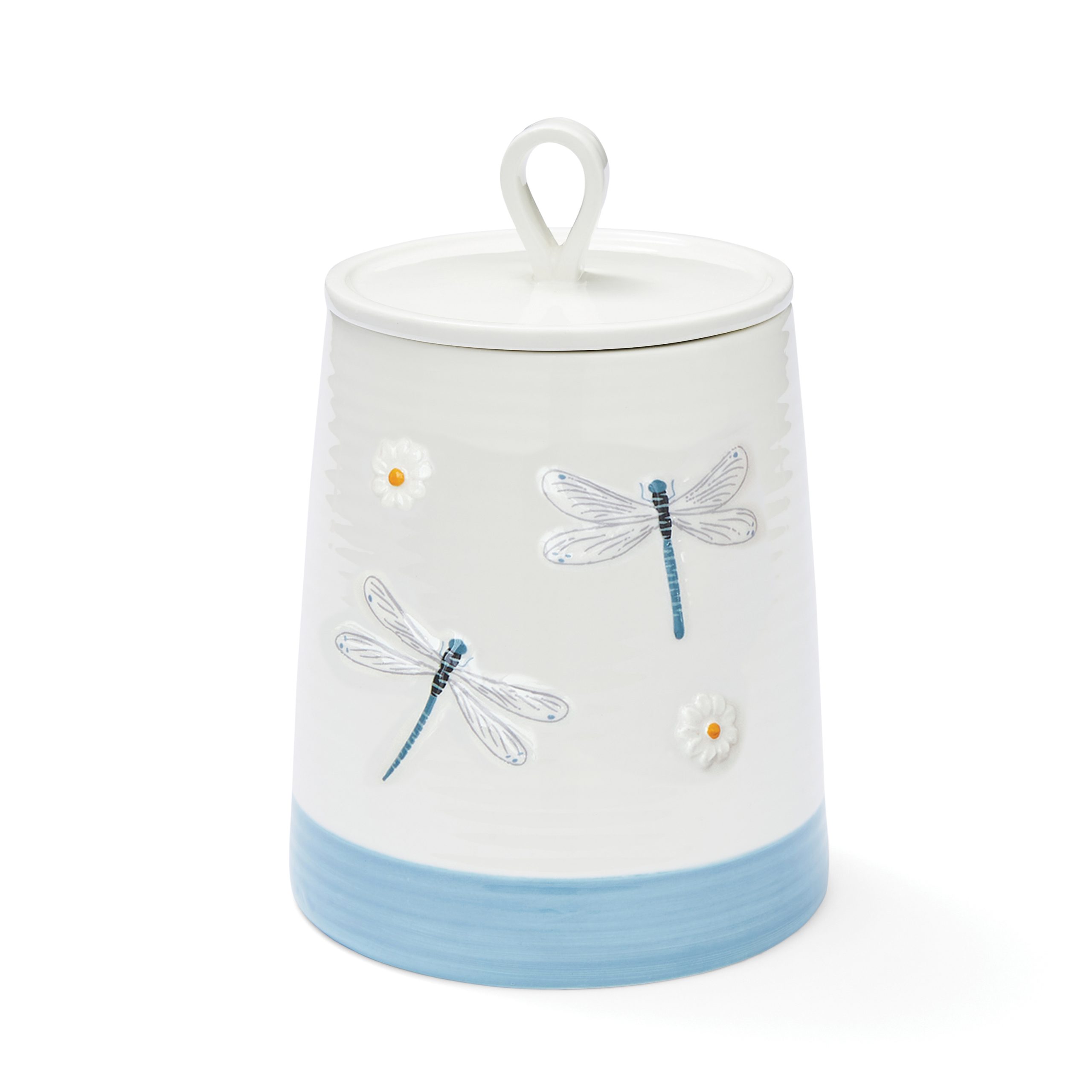 Cooksmart English Meadow Ceramic Large Canister 2142 1 Cooksmart English Meadow Ceramic Large Canister