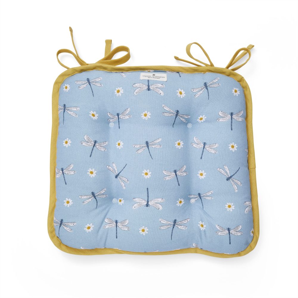 Cooksmart English Meadow Seat Pad, Organic Cotton