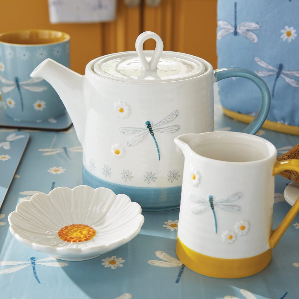 Cooksmart English Meadow Teapot