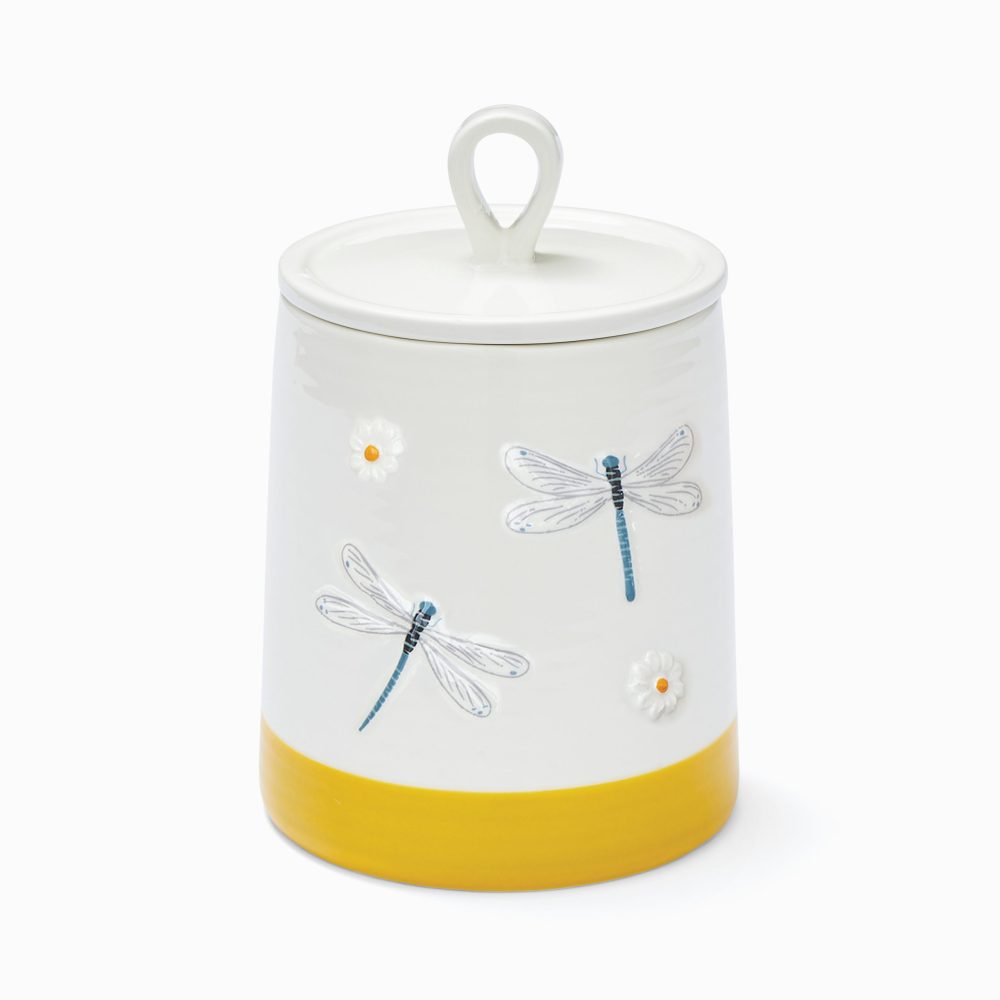 Cooksmart English Meadow Ceramic Coffee Canister