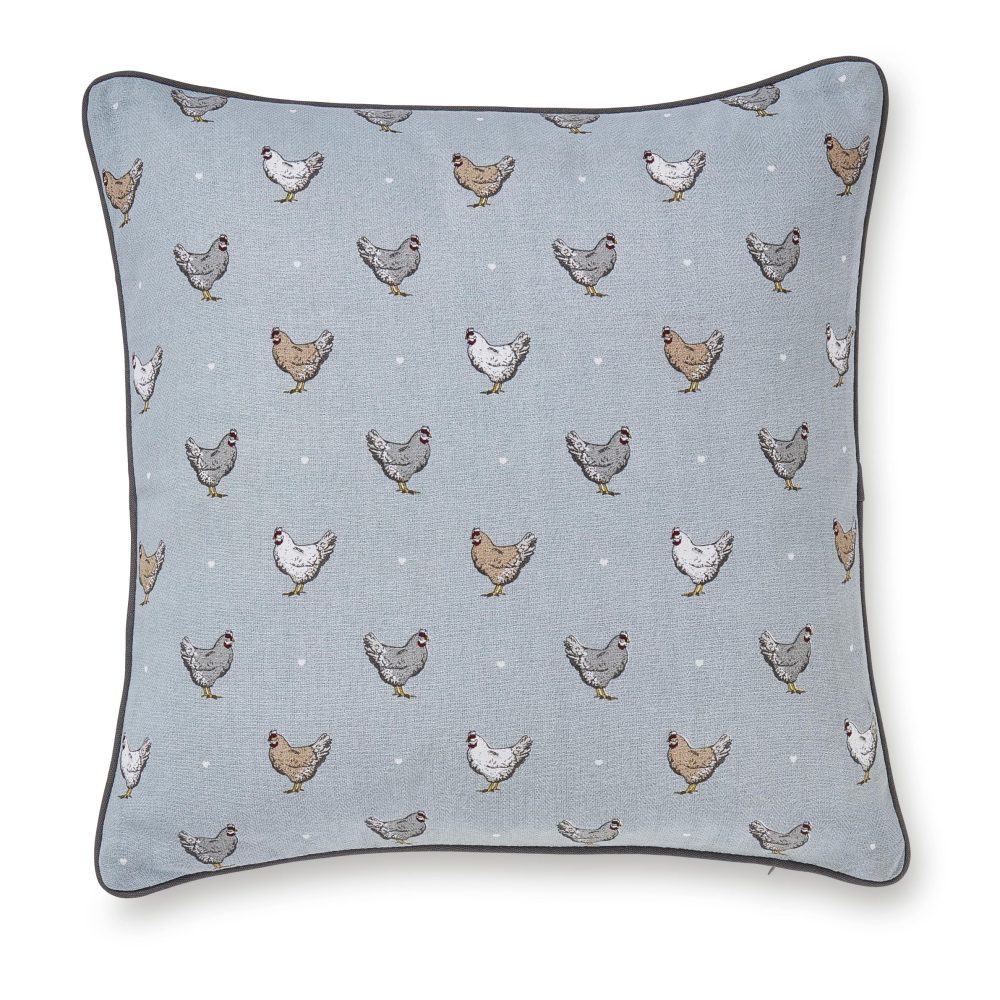 Cooksmart Farmers Kitchen Cushion, Blue