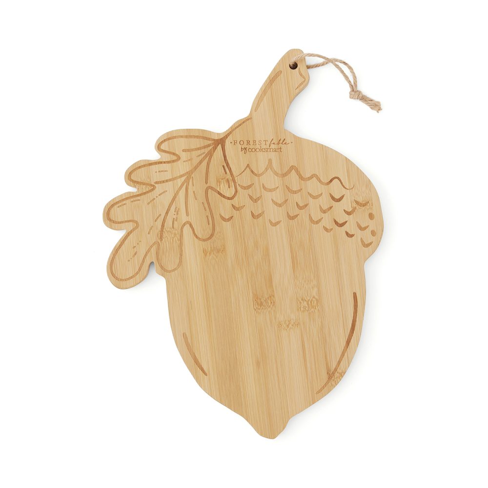 Cooksmart Forest Fable Bamboo Acorn Board