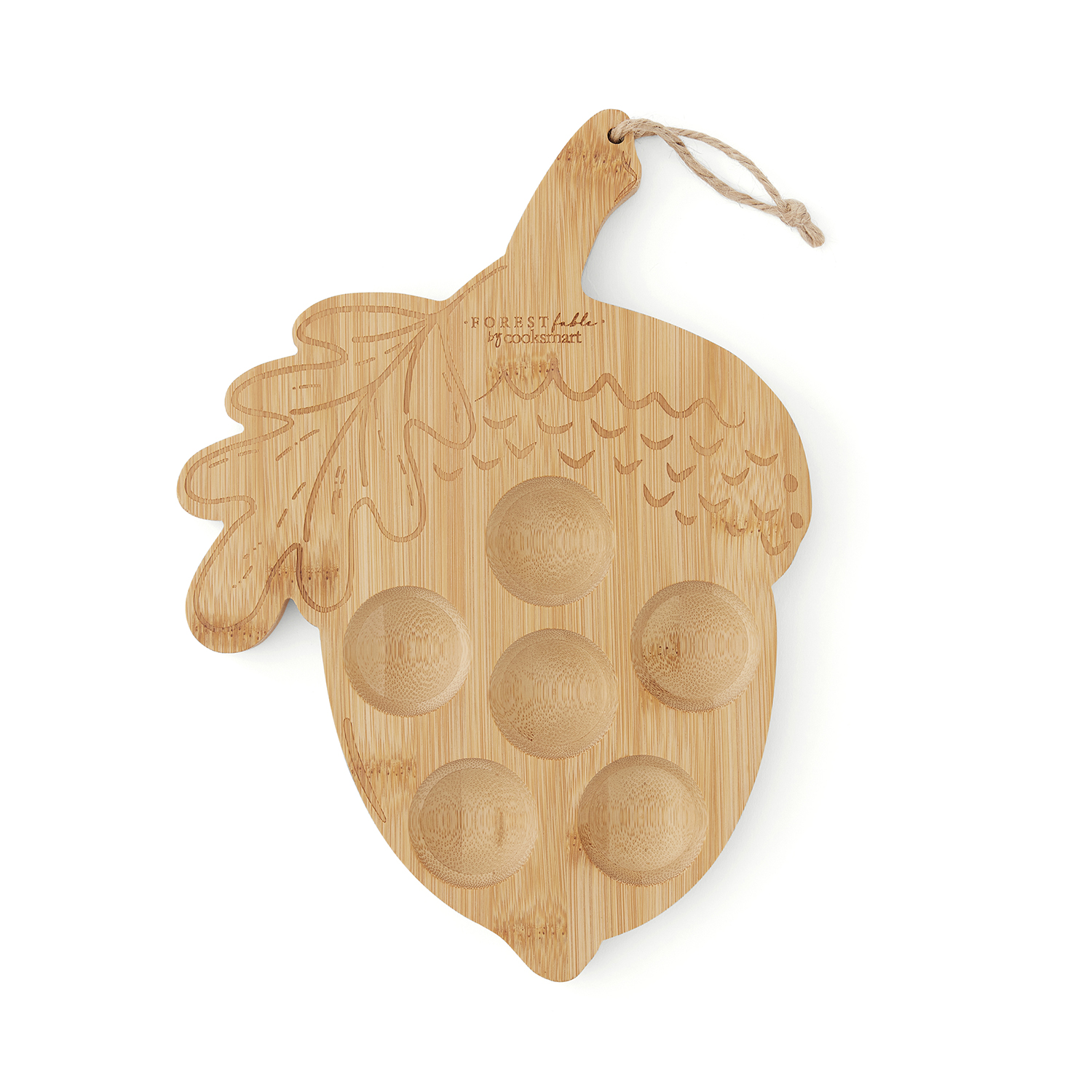 Cooksmart Forest Fable Bamboo Egg Storage 2722 1 Cooksmart Forest Fable Bamboo Egg Storage